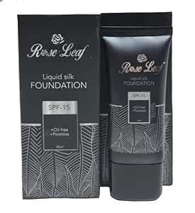 Buy Glomic professional rose leaf liquid silk foundation spf - 15 +oil ...