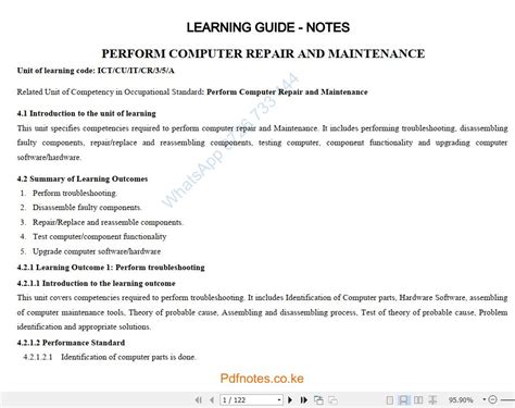 Image result for Computer Repair Course PDF