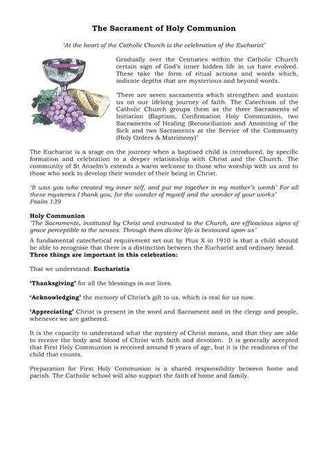 Holy Communion Explained 的图像结果