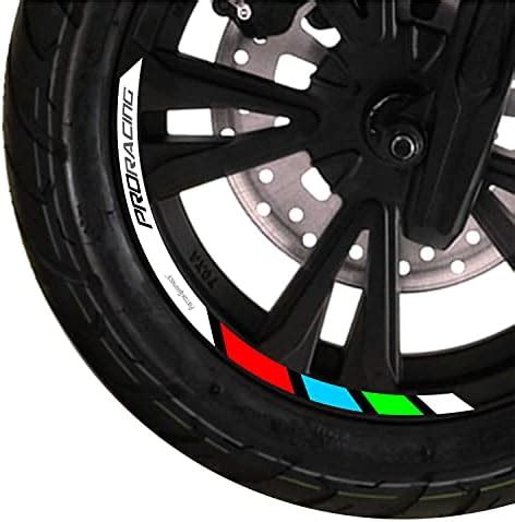 Piston Graphics Vinyl Rim Stickers Kit For Motorcycles Bike Rim Decals ...