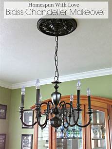 Diy Brass Chandelier by Homespun With Diy Brass Chandelier Makeover Diy Brass Chandelier