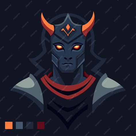 Obsidian Black Tones Dark Color Palette Template | Premium AI-generated ...