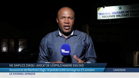 VIDÉO. Cameroun : assassinat de Martinez Zogo, le procès renvoyé au 21 ...