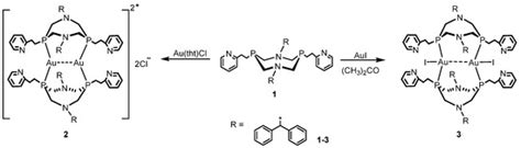 Aurophilic Interactions of Dimeric Bisphosphine Gold(I) Complexes Pre ...