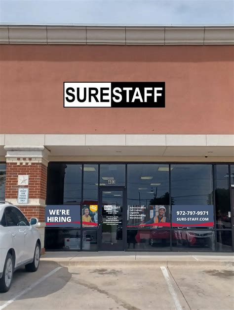 SURESTAFF opens new Plano, TX branch • SURESTAFF
