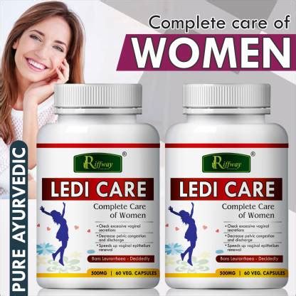 Riffway Ledi Care Ayurvedic Tablets | Vaginal Capsule For White ...