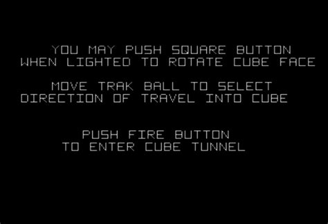 [mdk] Cube Quest (12/30/83) download for mame 0.287