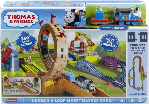 Buy Thomas and Friends Maintenance Yard Train Set with Carly the Crane ...