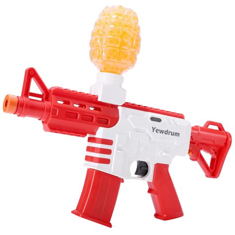 Splatter Gel Ball Blaster Gun - Splat Jelly Blaster with Gel Balls ...