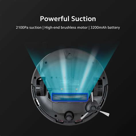 Mi Robot Vacuum-Mop P (STYTJ02YM) Robotic Floor Cleaner with 2 in 1 ...