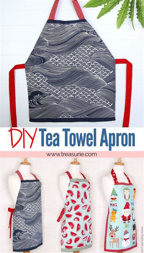 Image result for Tea Towel Apron Tutorial