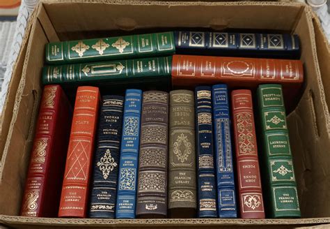 Lot - Collection of Franklin Library Books