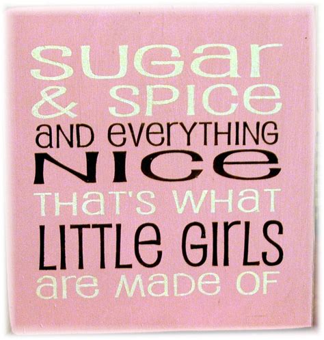 Sugar and spice and everything nice thats what by woodsignsbypatti