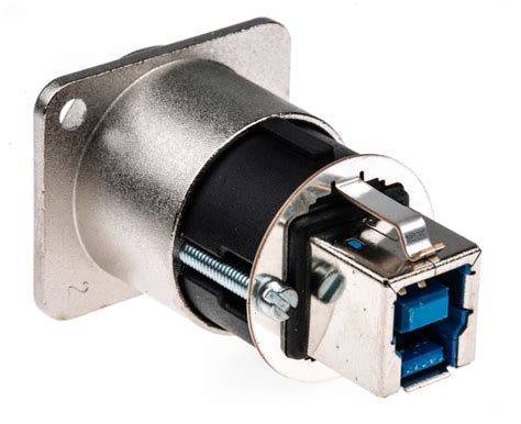 NAUSB3 Neutrik | Neutrik USB 3.0 Feedthrough Gender Changer for use ...