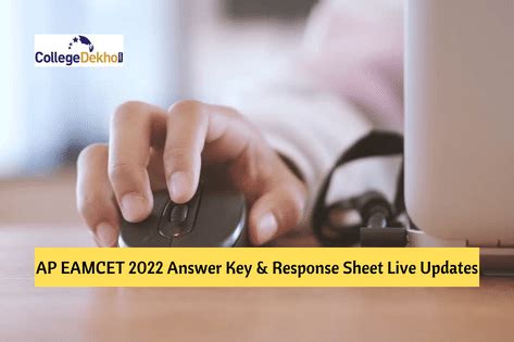 AP EAMCET Answer Key 2022 (Released) Live Updates: AP EAPCET Response ...