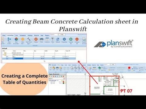 Image result for PlanSwift Concrete Tutorials