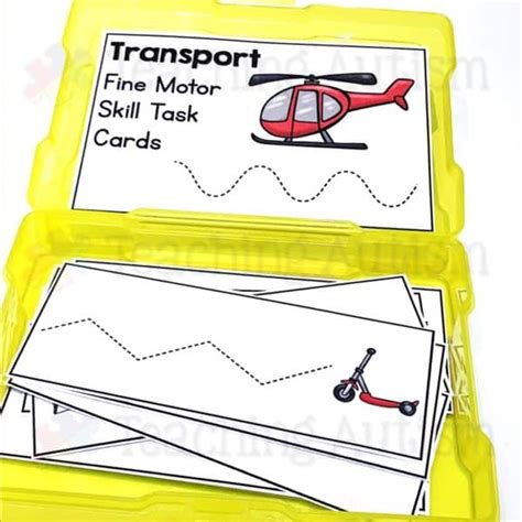 Transportation Fine Motor Activities 的图像结果