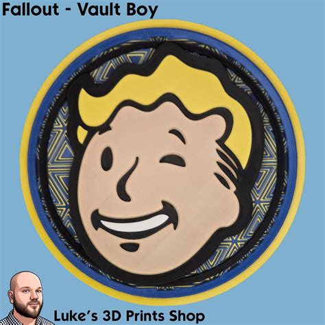 Fallout Vault Boy Logo 3D Mosaic - Etsy