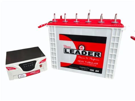 Inverter Battery Set - 150 AH + 700 VA Leader Inverter Battery Set ...