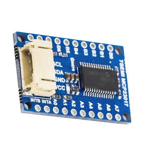 7Semi MCP23017 I2C to 16 IO Expander Breakout Board – Robocraze
