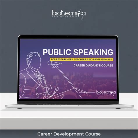 Public Speaking Course For Researchers, Teachers & Bio Professionals ...