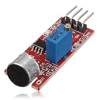 KitsGuru Microphone Sensor High Sensitivity Sound Detection Module ...