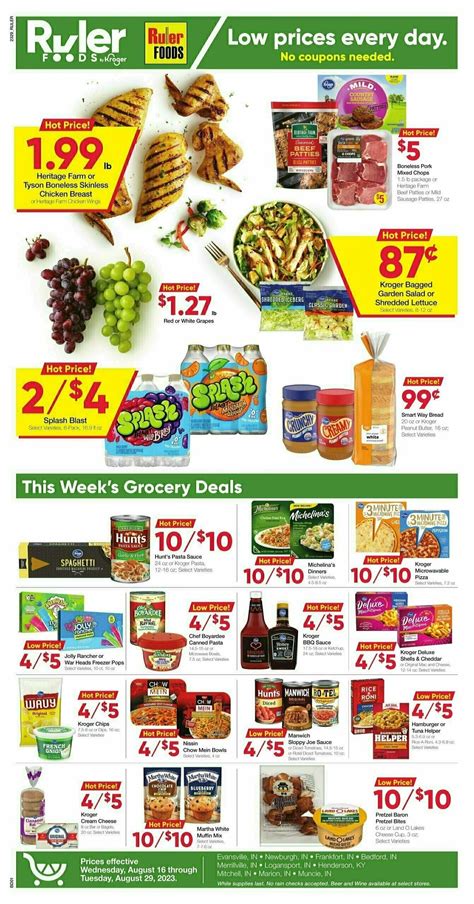 Ruler Foods Best Offers & Special Buys from August 16