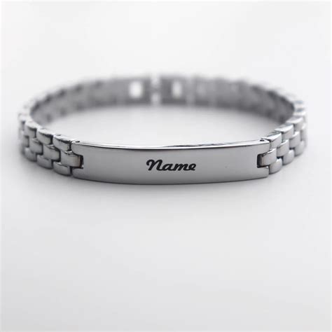 Personalize Your Style: Custom Name Bracelets | Stainless Steel ...