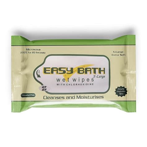 Amazon.in: Buy Easy Bath Wet Wipes | Soft Bed Bath Wipes | 10 Large ...