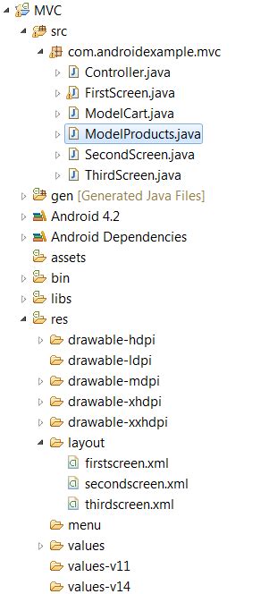 Android Java MVC Tutorial 的图像结果