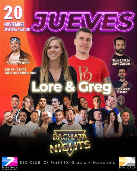 Jueves de Bachata Nights & Dio Club Salsa | Seven Dance - Escola de ...