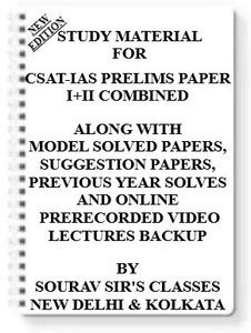 Study Notes Material On Csat-Ias [ Pack Of 4 Books ] For 2021-2022 With ...