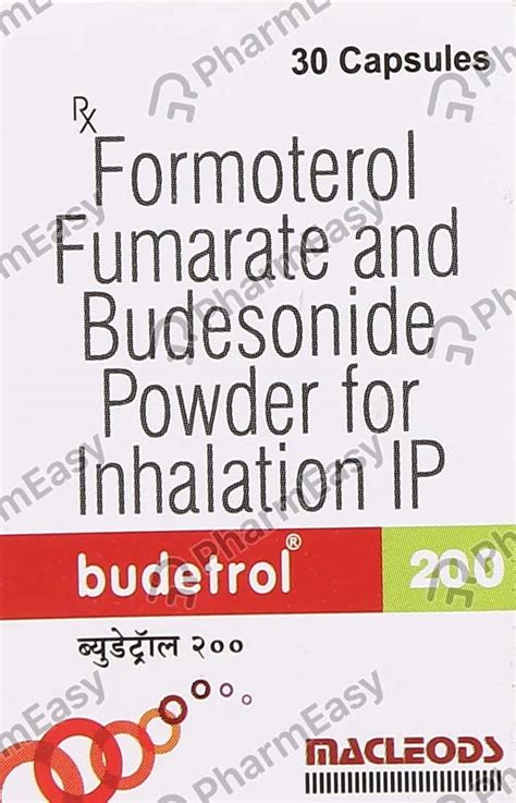 Budetrol 200mcg Bottle Of 30 Capsules: Uses, Side Effects, Price ...