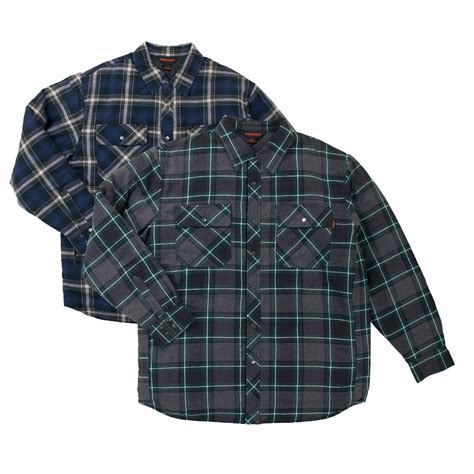 Quilt Lined Flannel Shirt | Direct Workwear