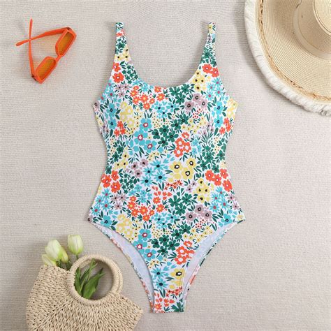 Generic 2025 New Women's One-Piece Swimming Suit Sexy Backless Print ...