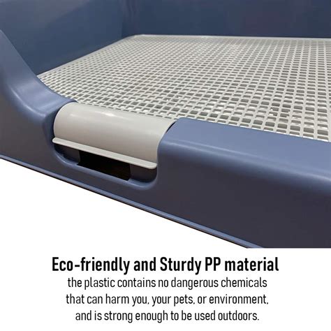 Buy [DogCharge] Indoor Training Dog Potty Tray – Protection Wall Cover ...