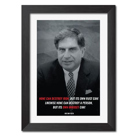 inspireTA Ratan Tata Quote Motivational Businessman Poster ...