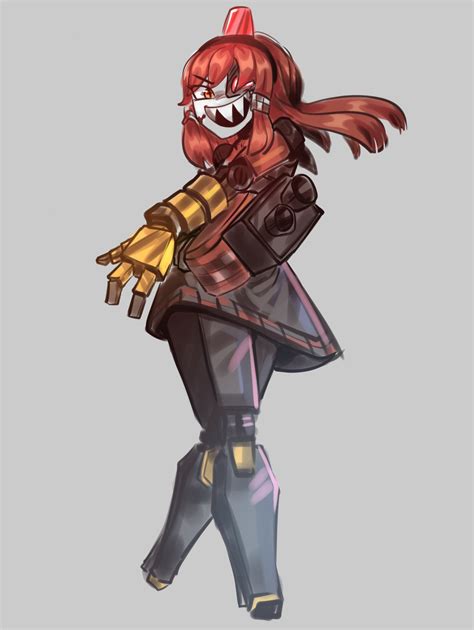 mimi-sentry (original and 1 more) drawn by maxneton | Danbooru