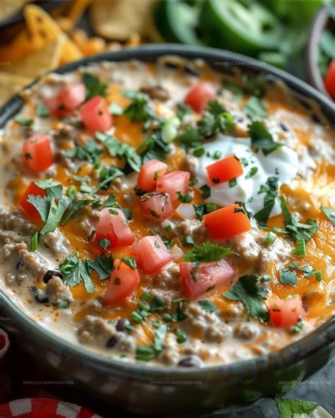Make Unforgettable Creamy Taco Dip Recipe for Your Next Gathering ...