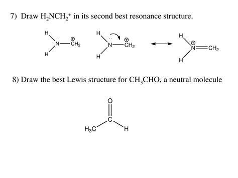 PPT - Draw the resonance structure indicated by the arrows. PowerPoint ...