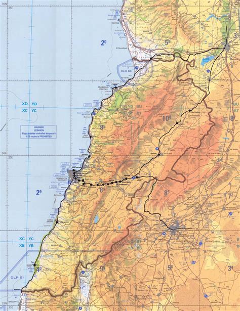 Maps of Lebanon | Map Library | Maps of the World