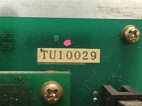 UBE INDUSTRIES Injection Mold Controller TU10029 in Warehouse