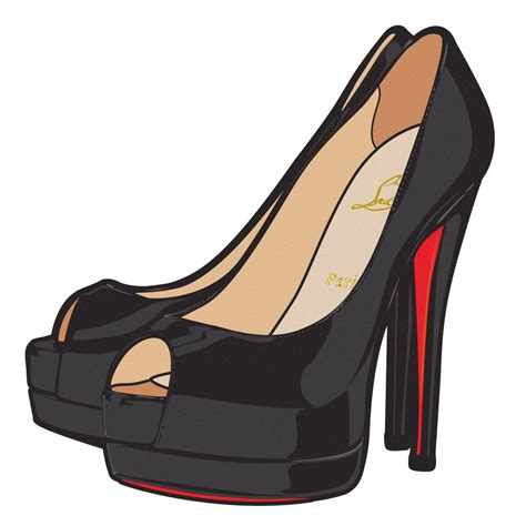 Fancy High Heel Drawing - Drawing Tips Guide