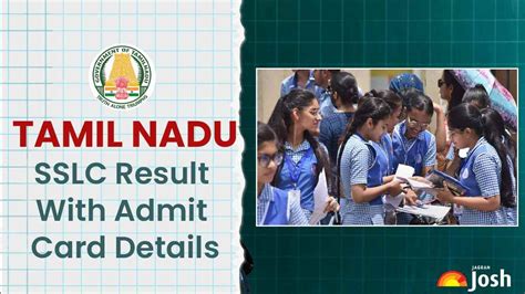 10th Public Results 2025: View Your Tamil Nadu SSLC Result With Admit ...