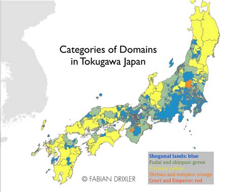 Edo Japan Map