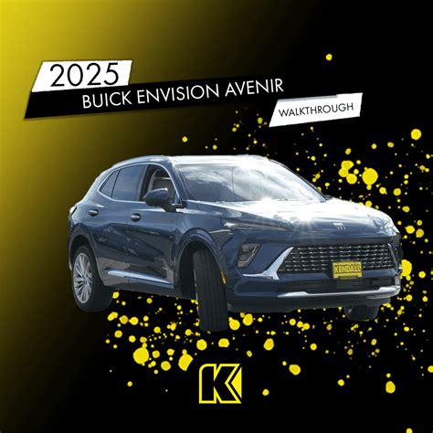 Drive the Sporty 2025 Buick Envision Avenir: Walkaround Video | Kendall at the Idaho Center Auto ...