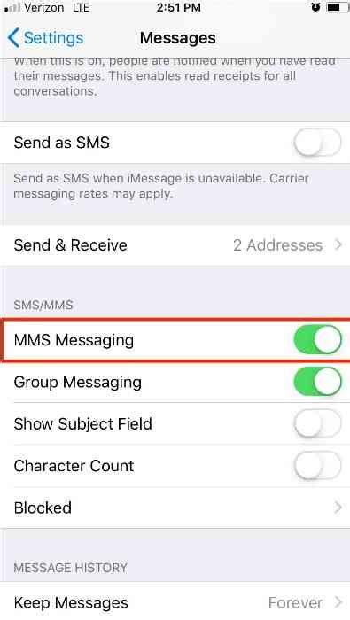 How to Fix iPhone Not Receiving Pictures [2025]