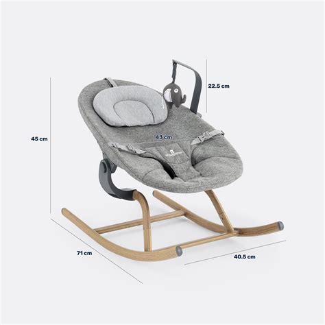 Growgether Nebula Baby Rocker Ergonomic Recliner with 3-Position Adjus ...