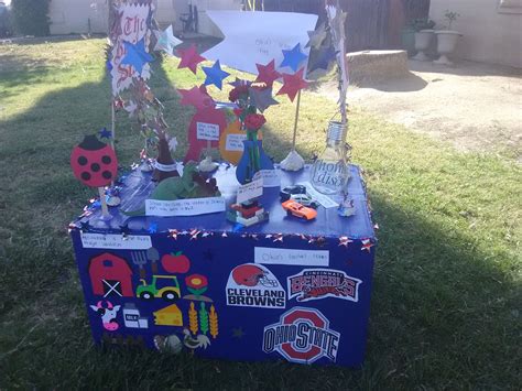 Ohio State Float for Elementary School Classroom Art Projects