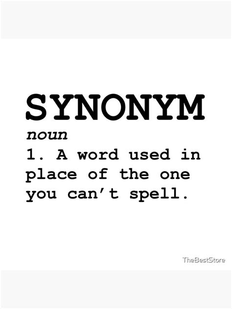 Synonym Definition 的图像结果
